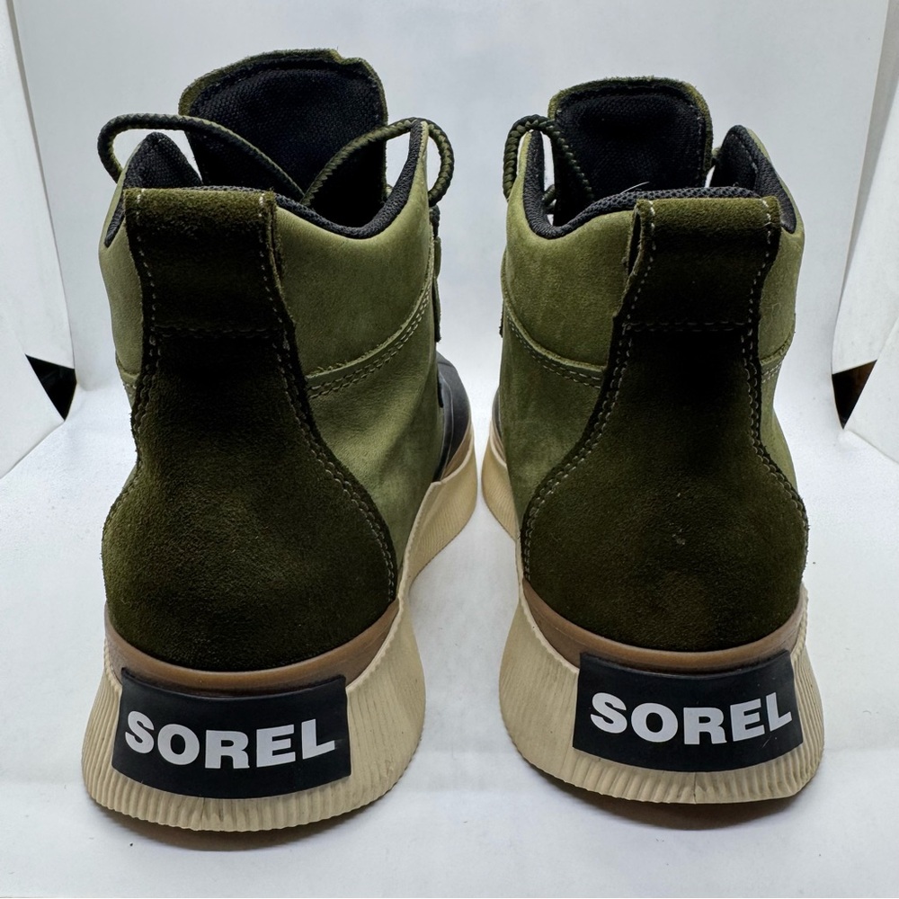 Sorel Women's Out N About IV Classic Waterproof Boots Utility Green, Black - Picture 9 of 14